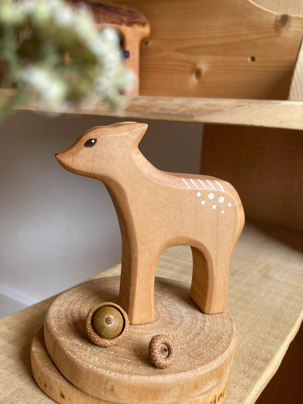 Holzfigur Reh von HolzWald, Foto