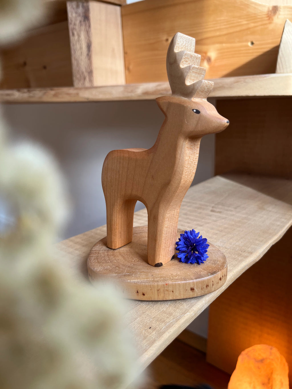 Holzfigur Rehbock von HolzWald, Foto