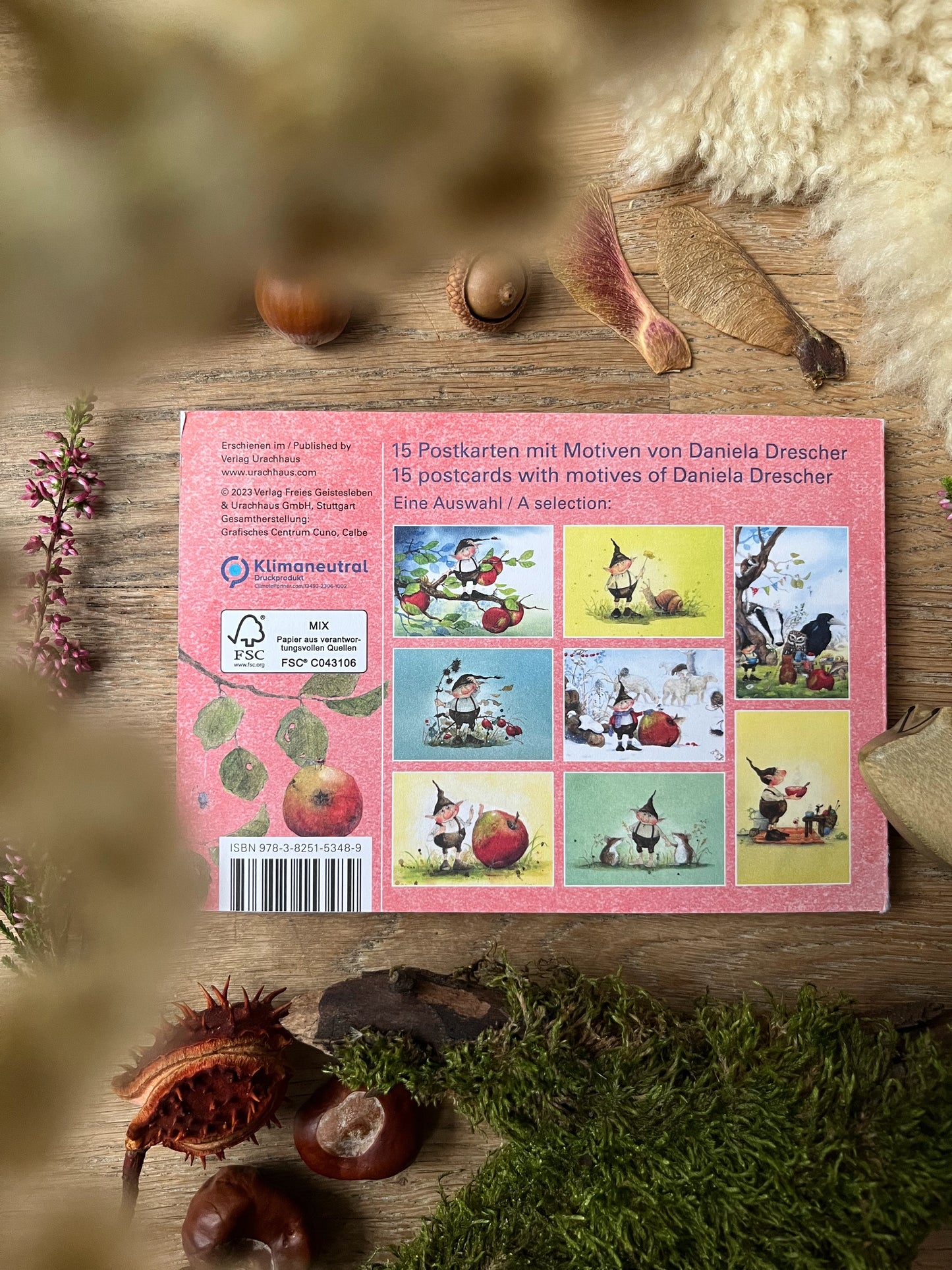 Postkartenbuch Bertie Pom