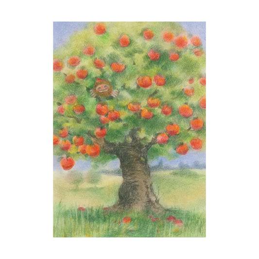 Wichtel im Apfelbaum