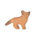 Ostheimer Schäferhund klein, hellbrauner Welpe aus Holz