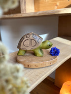 Holzfigur Schildkröte von HolzWald, Foto