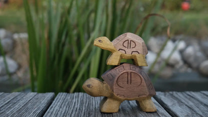 HolzWald Schildkröte klein