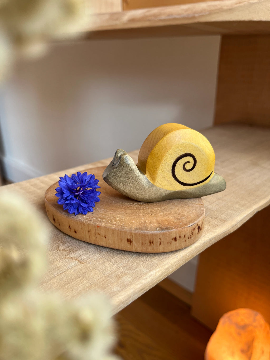 Holzfigur Schnecke von HolzWald, Foto