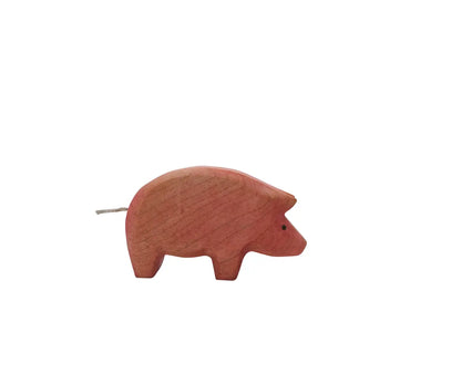 HolzWald Schwein Rüssel unten