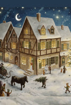 Adventskalender Weihnachtsabend im Dorf von Sellmer, Ausschnitt