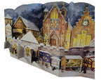 Aufstell-Adventskalender Domplatz von Sellmer, seitliche Ansicht