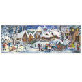 Panorama-Adventskalender Es schneit von Sellmer, Winterdorf im Schnee