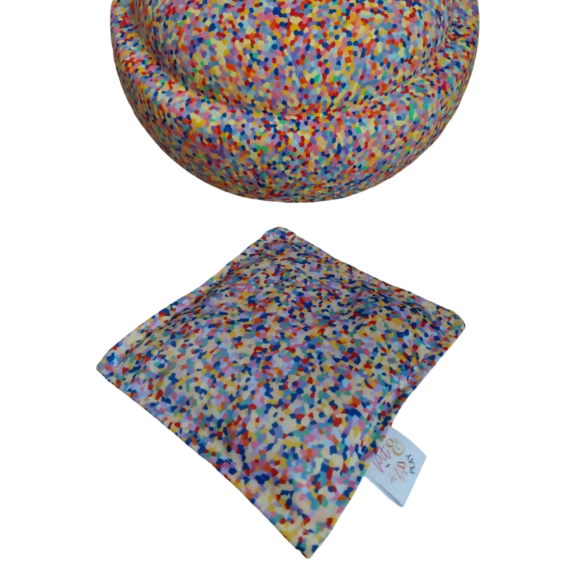 Sensorische Kirschkernkissen super confetti