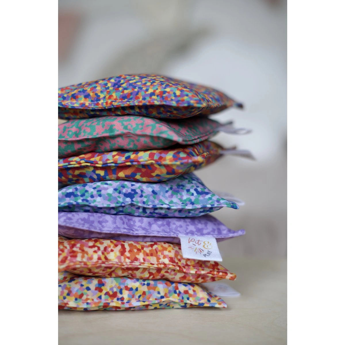 Sensorische Kirschkernkissen super confetti