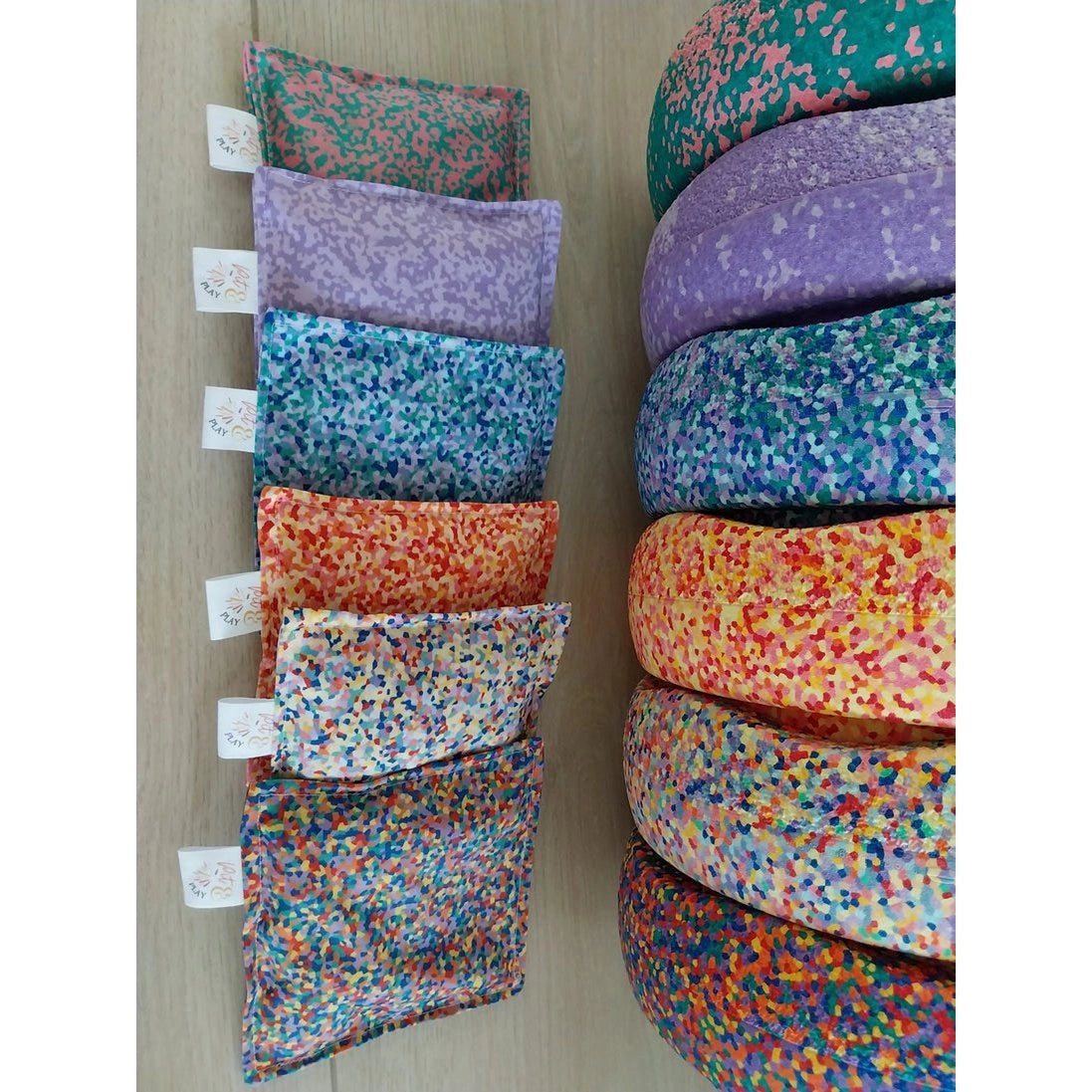 Sensorische Kirschkernkissen super confetti