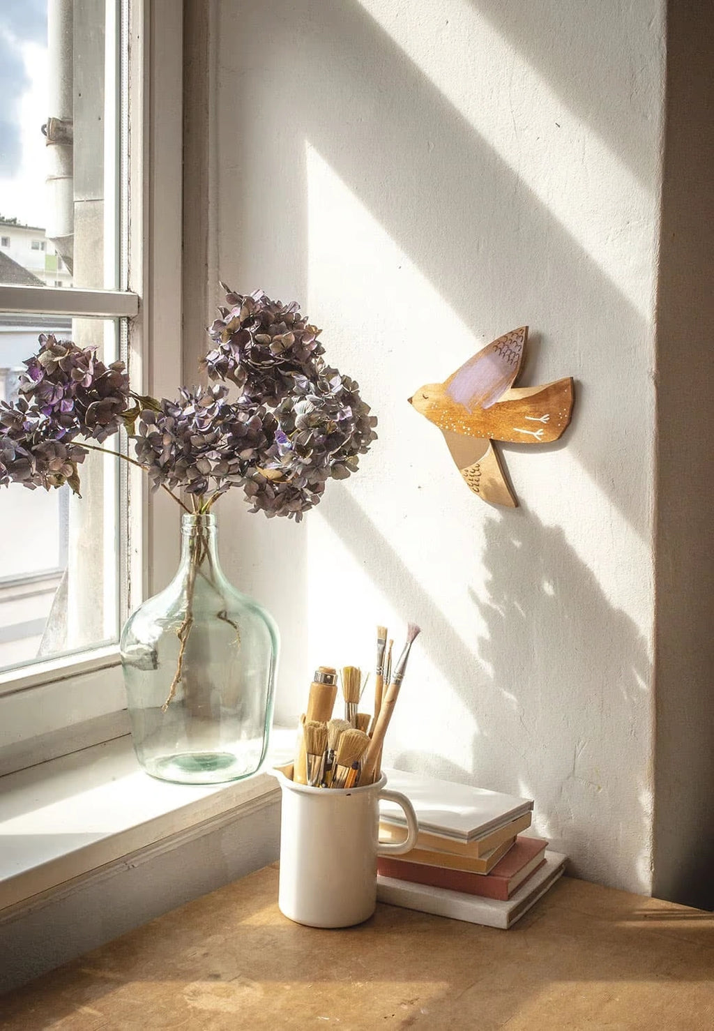 Wandschmuck Soulbird Tuula von KaisuMari
