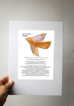 Wandschmuck Soulbird Tuula von KaisuMari