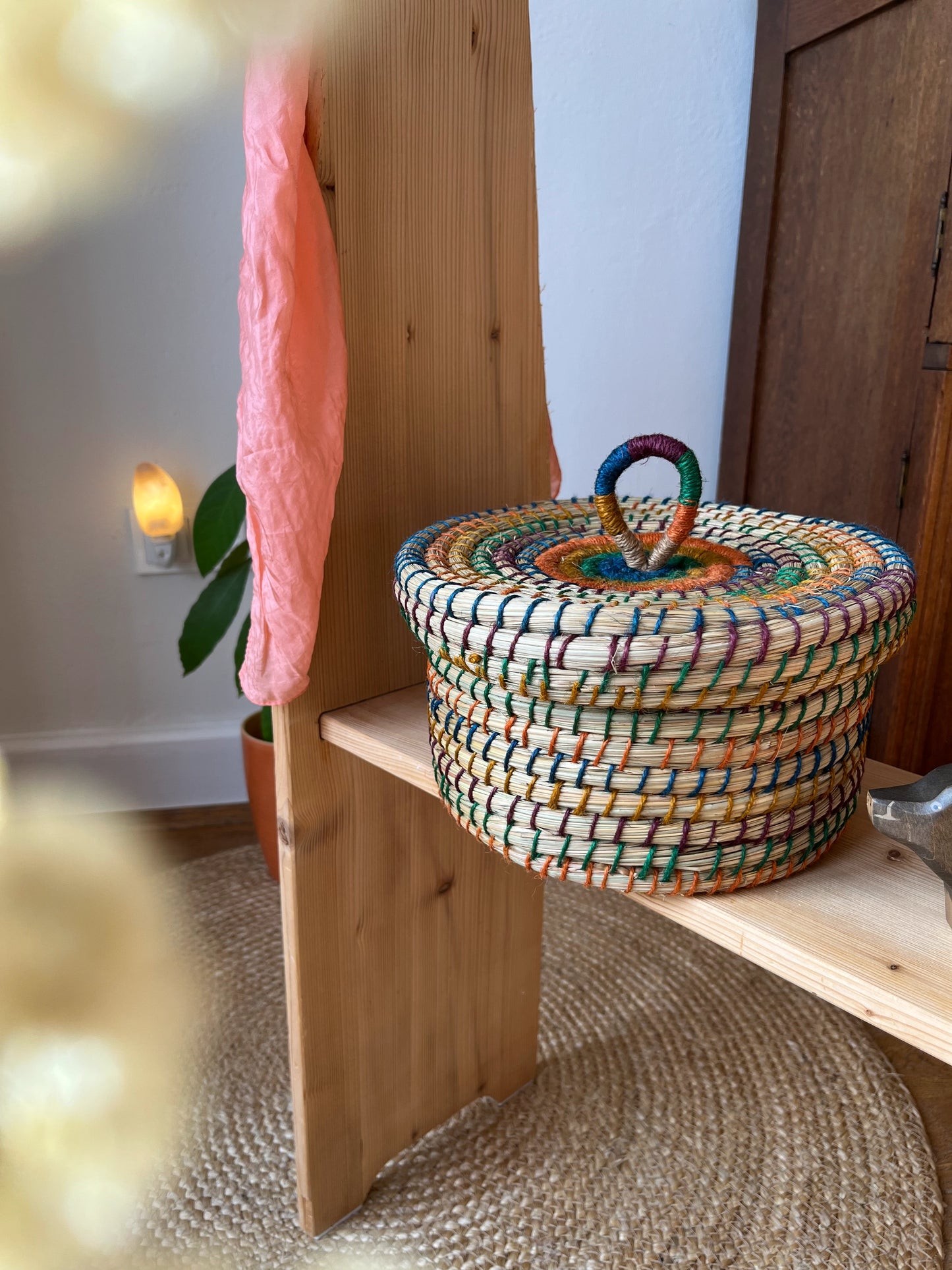 Korb mit Deckel 20x12