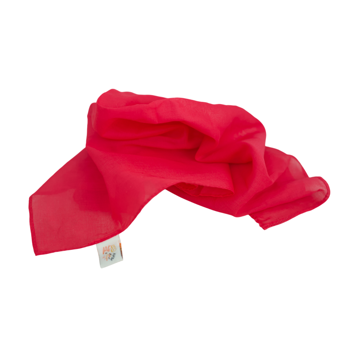 Spieltuch Baumwolle fuchsia pink 75x75