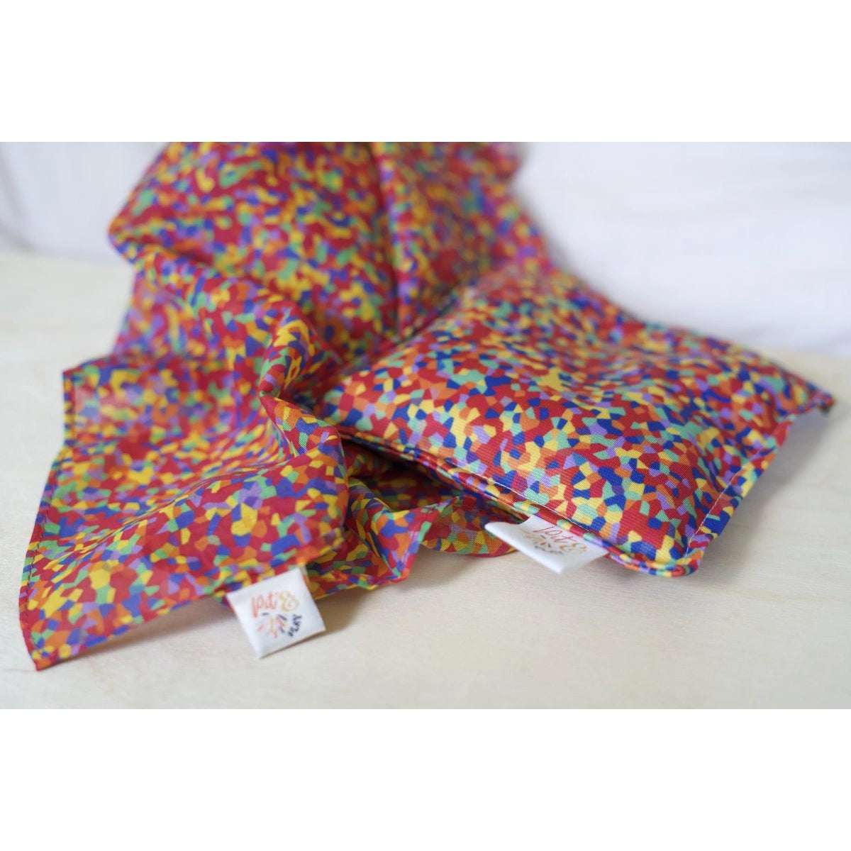 Spieltuch Baumwolle confetti 75x75