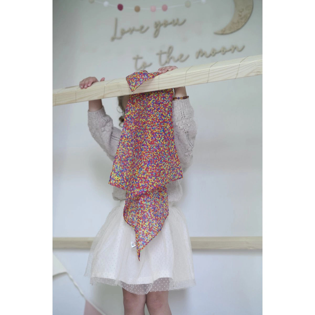 Spieltuch Baumwolle confetti 75x75