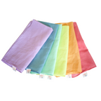 Spieltuch-Set Baumwolle Pastell von Pit and Play 75 x 75 cm