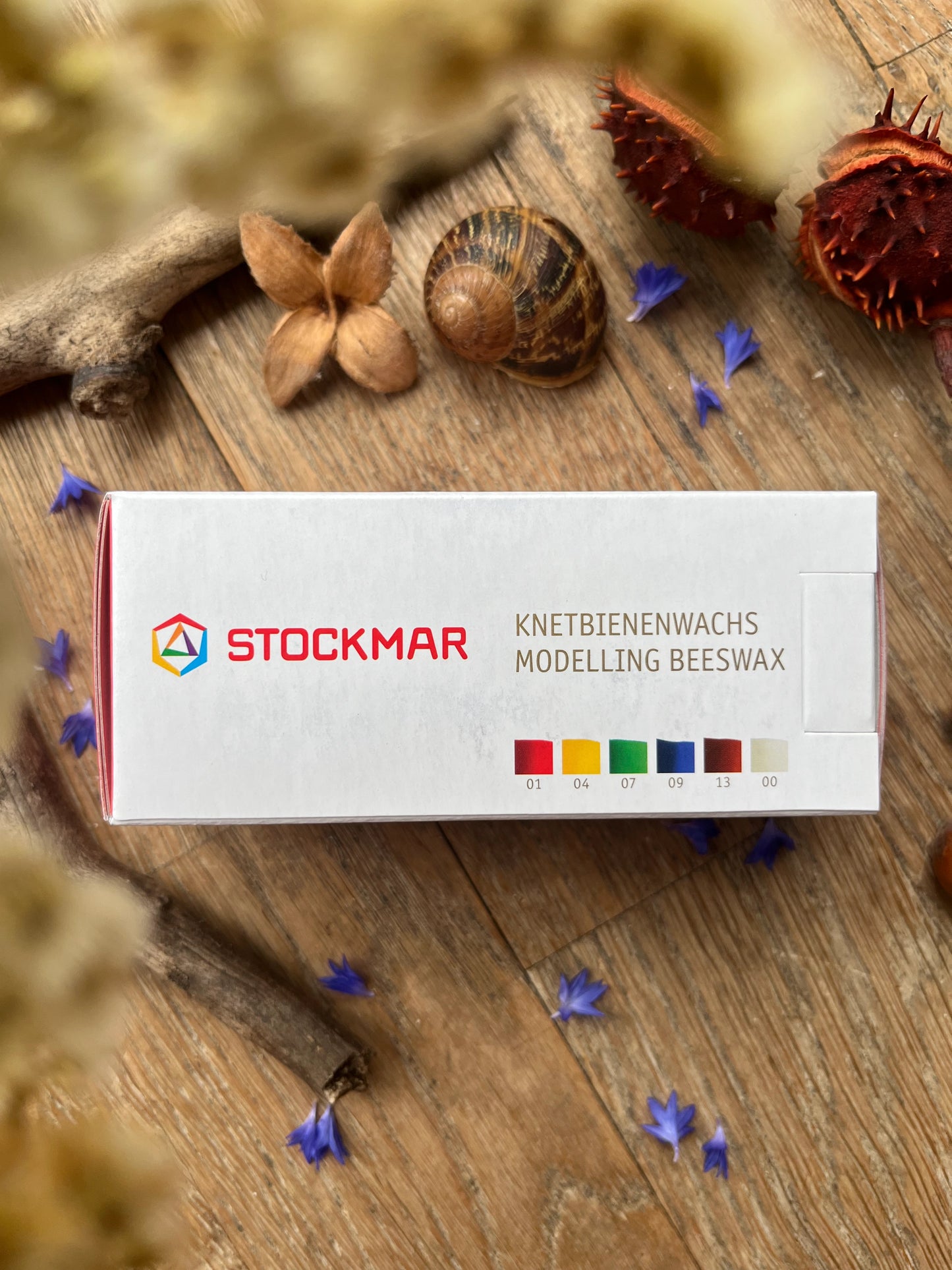 Stockmar Knetbienenwachs in 6 Farben