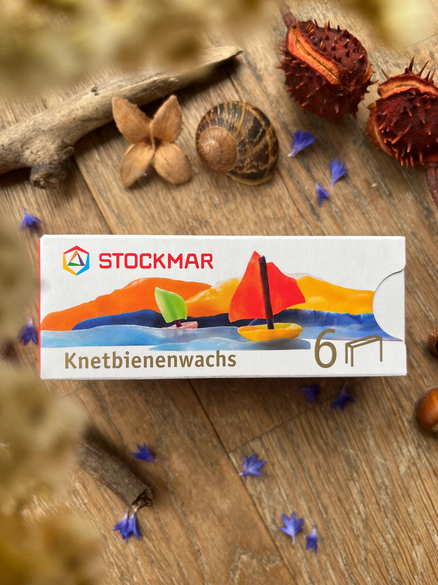 Stockmar Knetbienenwachs in 6 Farben