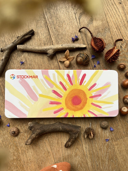 Stockmar Deckfarben 12 Farben + Deckweiß + Pinsel + Mischpalette