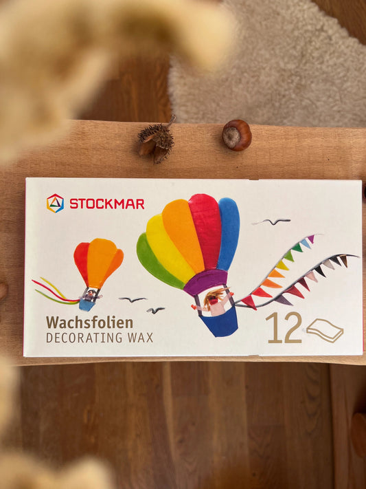 Stockmar Wachsfolien 12 Farben 200x100mm