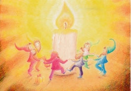 Tanz der Zwerge zum Geburtstag