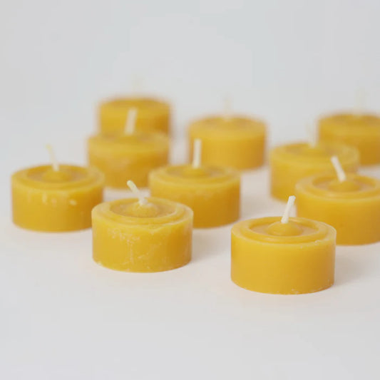 Grimm's Teelichter (100% Bienenwachs) VE 10 Stk.