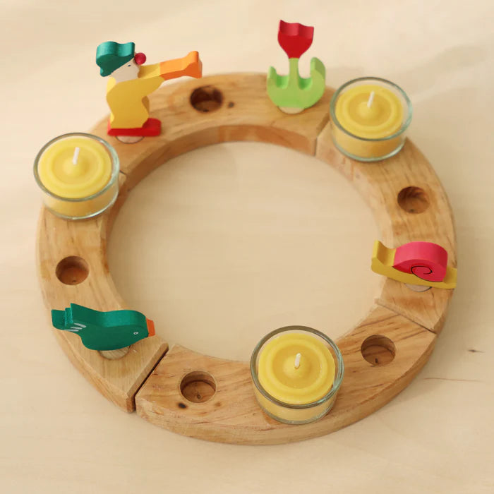 Grimm's Teelichthalter Glas