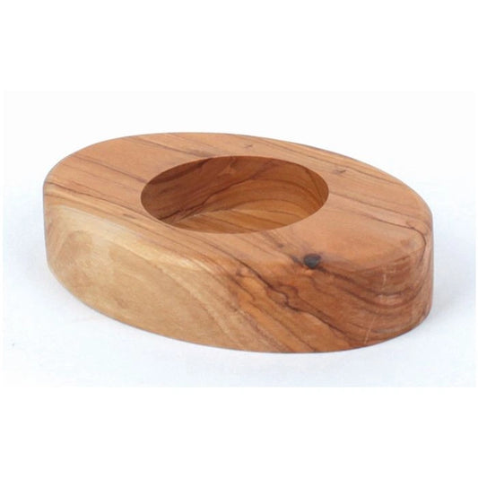 Teelichthalter aus Olivenholz
