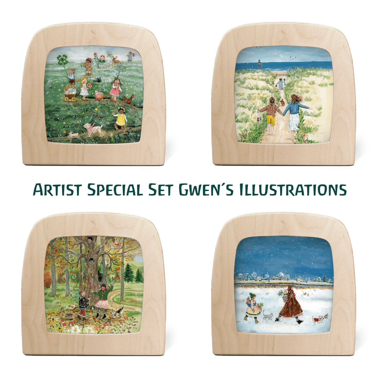 4 Motive-Set - Gwen's Illustrations Spezial
