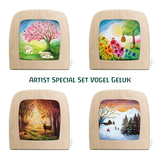 4 Motive-Set - Vogel Geluk Spezial