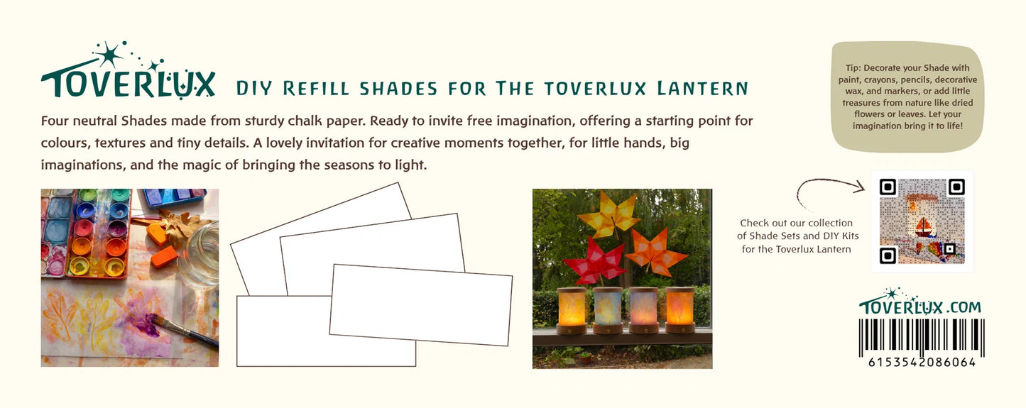 DIY-Ersatzlichtkarten für die Toverlux-Laterne – Neutral