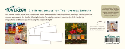 DIY-Ersatzlichtkarten für die Toverlux-Laterne – Neutral