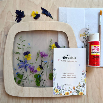 Toverlux DIY Blumen-Motiv-Set