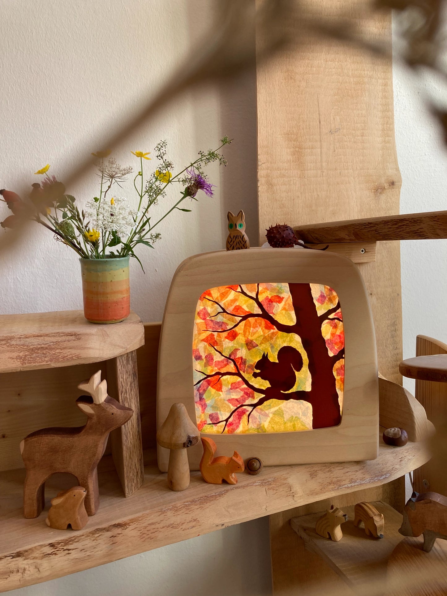 Toverlux DIY Transparent - Eichhörnchen