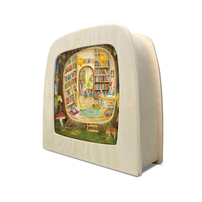 Motiv Die geheime Bibliothek