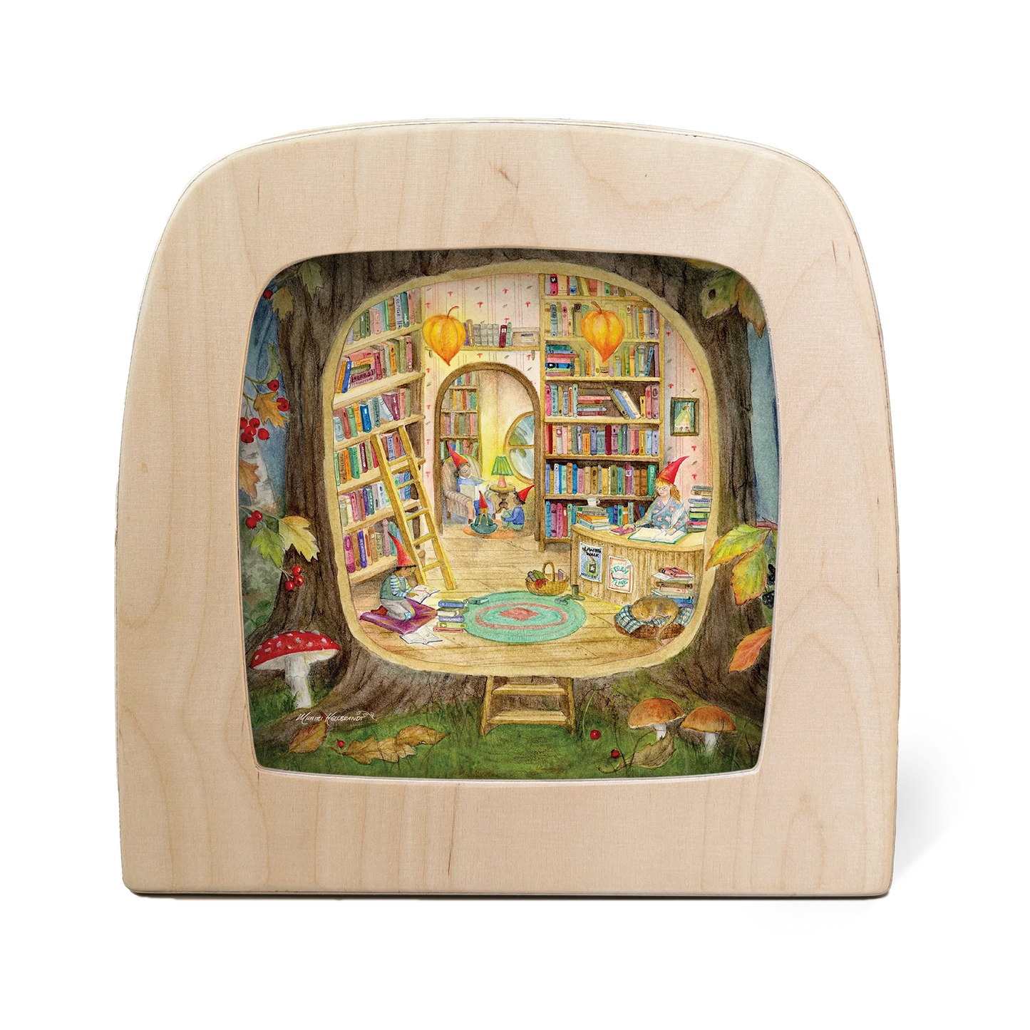 Motiv Die geheime Bibliothek