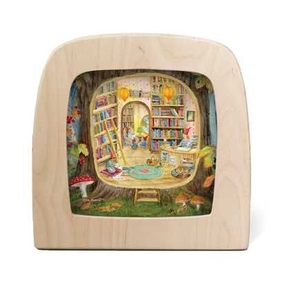 Motiv Die geheime Bibliothek