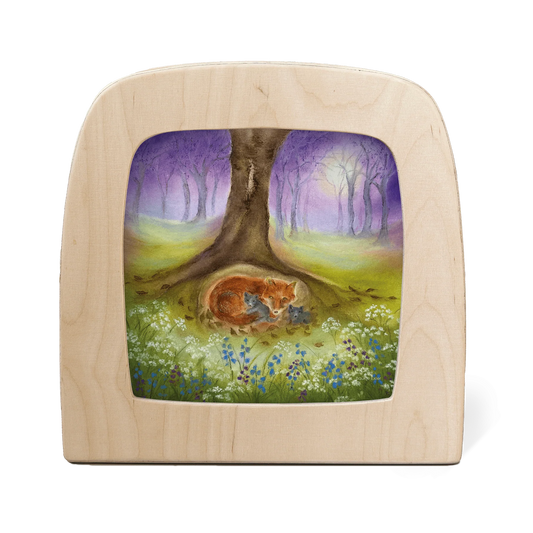 Motiv Kleine Fuchsfamilie