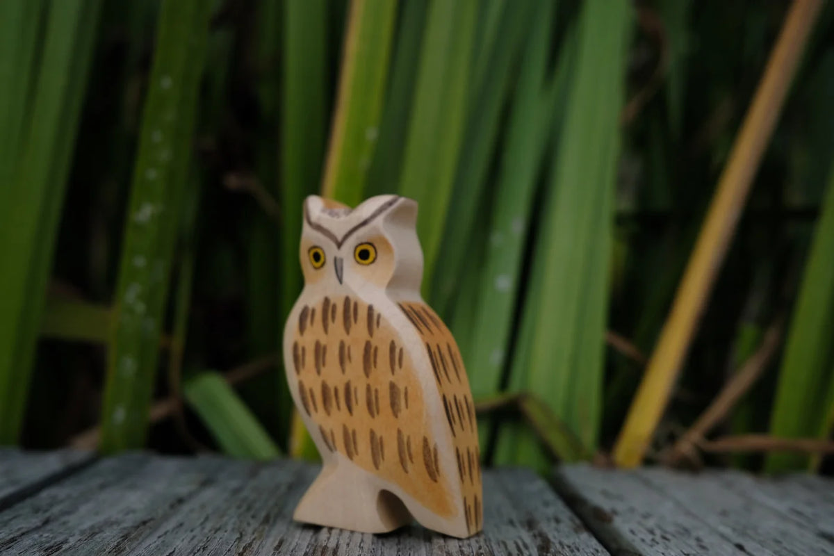 Holzfigur Uhu von HolzWald, Foto