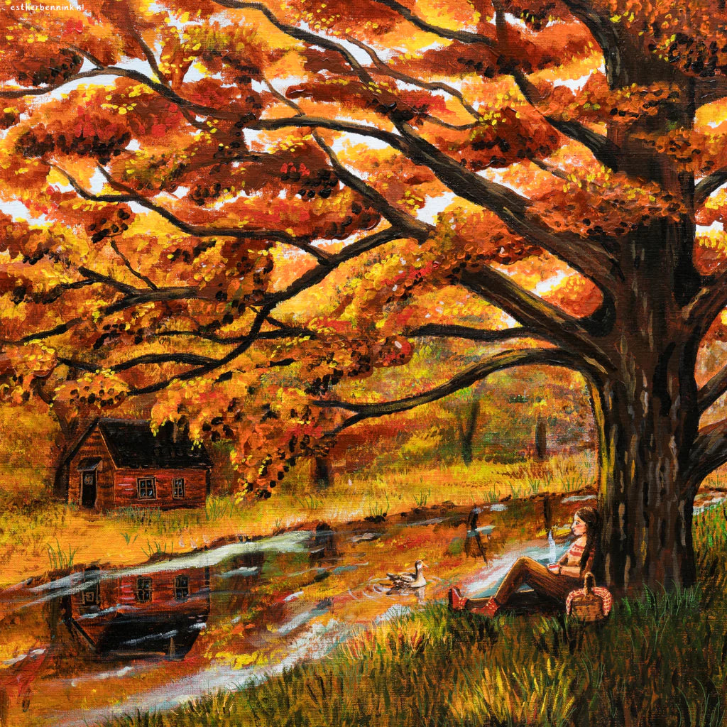 Motiv Unter dem Baum