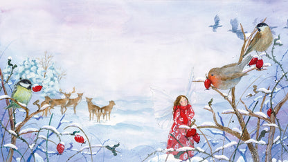 Daniela Drescher - Die kleine Elfe feiert Weihnachten