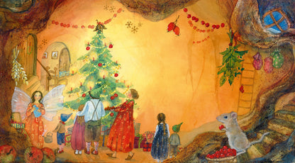 Daniela Drescher - Die kleine Elfe feiert Weihnachten