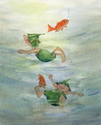 Kinderbuch Giesbert in der Regentonne von Daniela Drescher