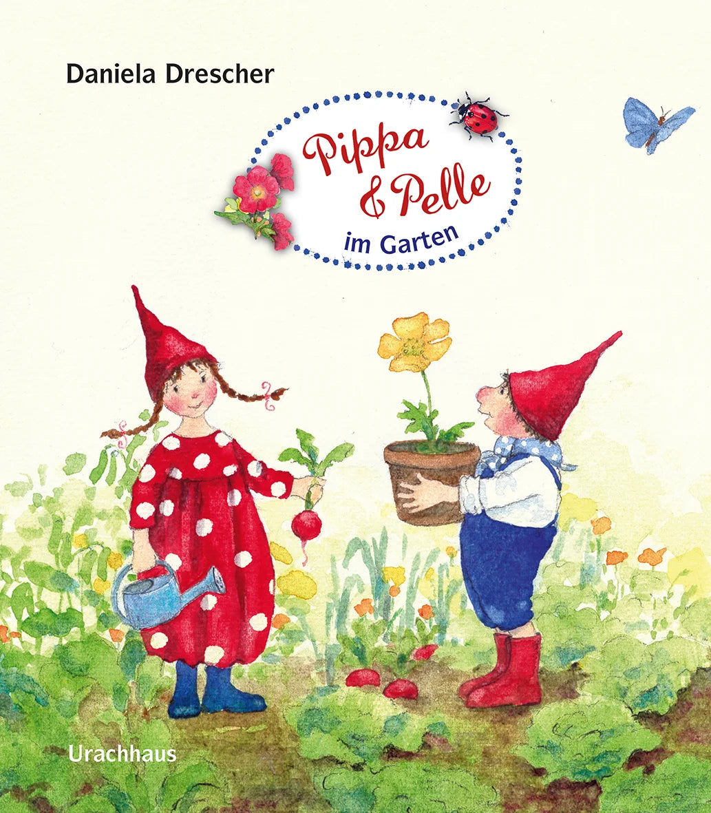Daniela Drescher - Pippa und Pelle im Garten