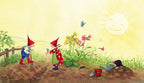 Pippa und Pelle im Garten von Daniela Drescher, Blick ins Buch