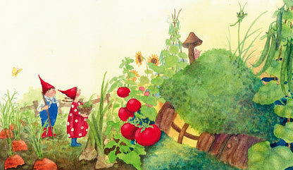 Daniela Drescher - Pippa und Pelle im Garten