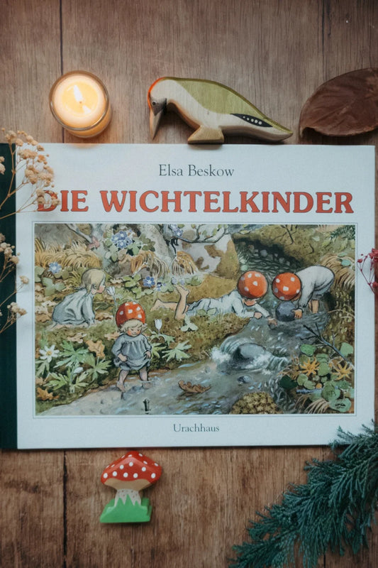 Bilderbuch Die Wichtelkinder von Elsa Beskow, Cover
