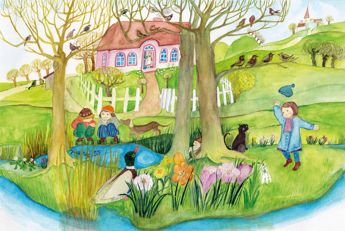 Frühling von Eva-Maria Ott-Heidmann, Blick ins Buch